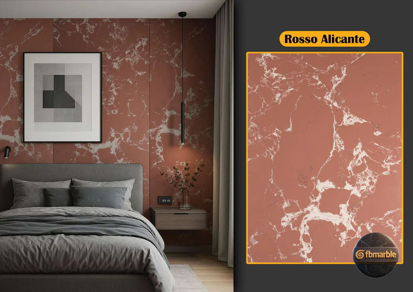 Rosso Alicante Quartz