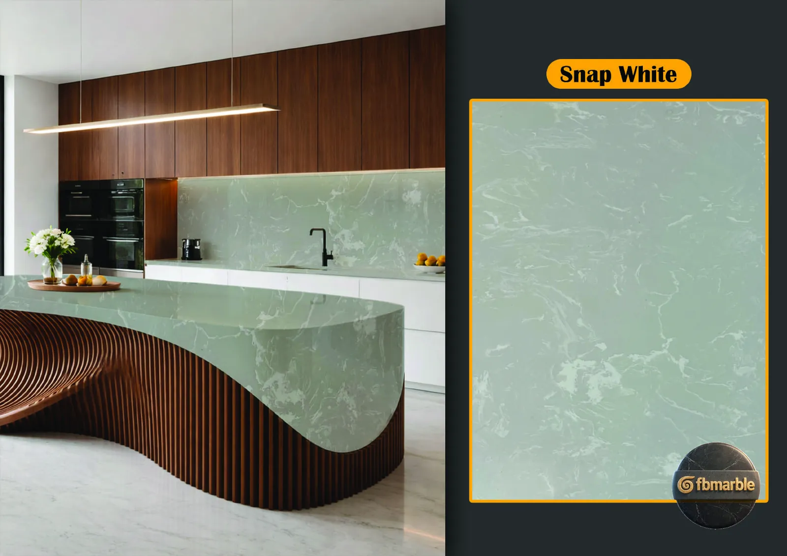 Snap White Quartz