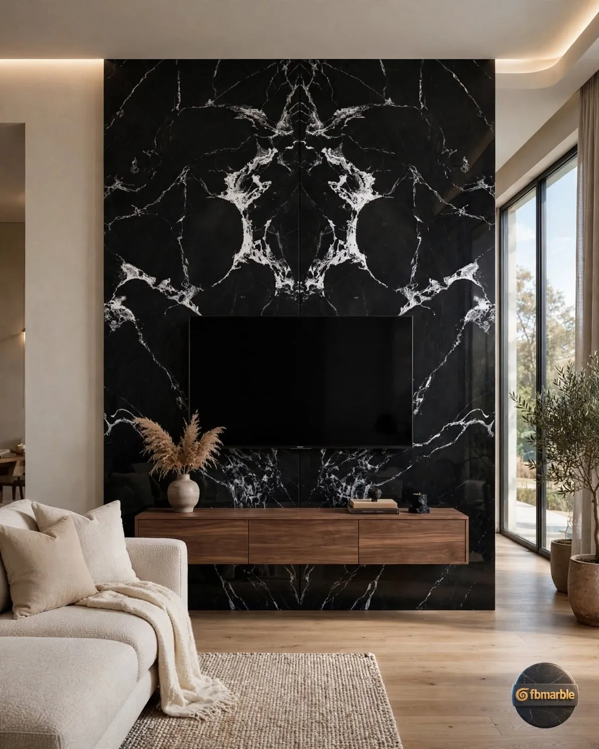 Spider Black Quartz kitchen
