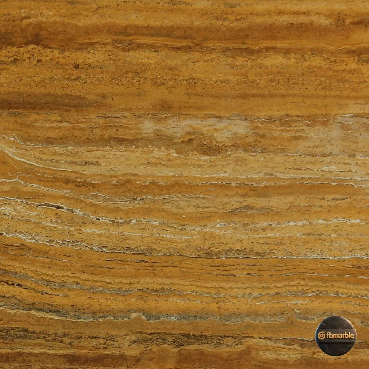 Gold Travertine photo 2 – golden-yellow tumbled travertine in French pattern