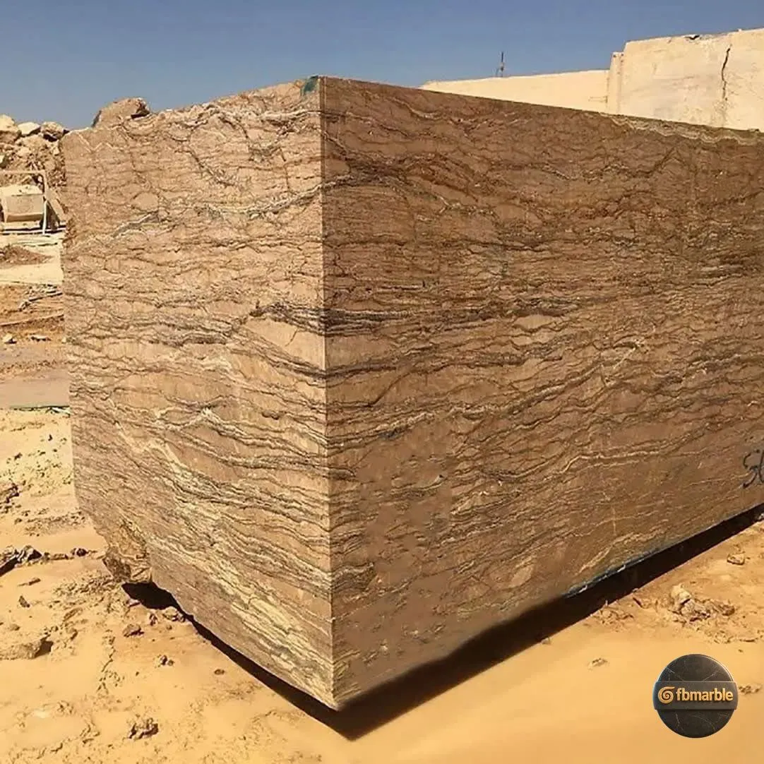 Silver Gold Travertine photo 3 – taupe travertine with silver and gold tones